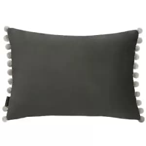 Image of Fiesta Velvet Cushion Mink/Silver, Mink/Silver / 35 x 50cm / Cover Only