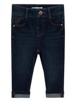 Image of Mango Baby Boys Jeans - Dark Blue