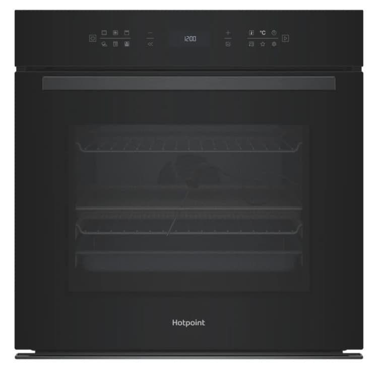 Image of Hotpoint Class 6 HOI68PPT2SBUK Built In Electric Single Oven with Pyrolytic Cleaning - Black - A+ Rated