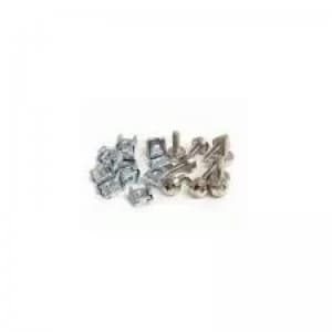Image of StarTech.com M5 Mounting Screws and Cage Nuts for Server Rack Cabinet