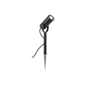 Image of Palin Garden Stake Stainless Steel Glass 1 bulb 33cm