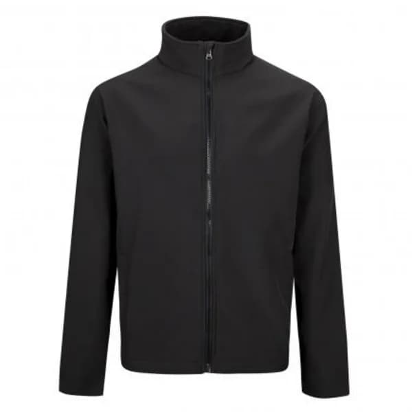 Image of Portwest Mens Print and Promo Softshell Jacket TK20BKR5XL Colour: Black