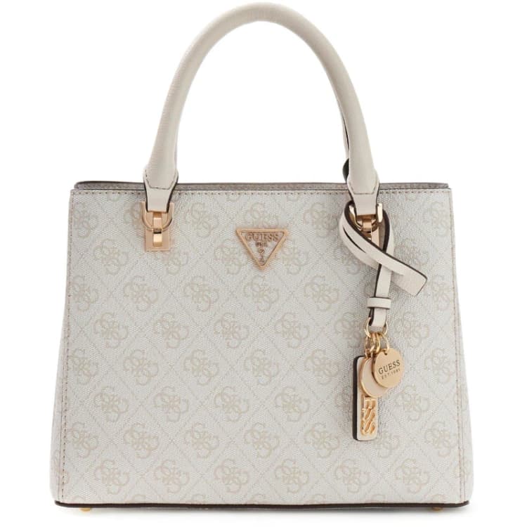 Image of Guess Noelle Satchel Bone BNN female One Size