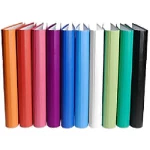 Image of Exacompta Ring Binder PP A4+ 4O Ring 30mm, S40mm, Assorted, Pack of 20