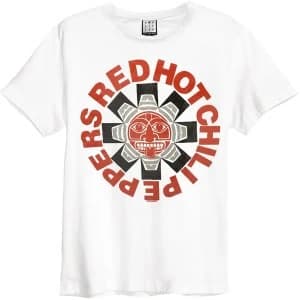 Image of Red Hot Chili Peppers - Aztec Mens Large T-Shirt - White