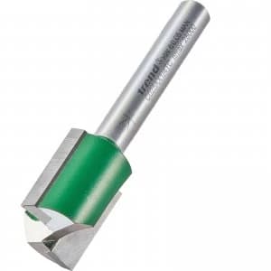 Image of Trend CRAFTPRO Two Flute Straight Router Cutter 16mm 19mm 1/4"
