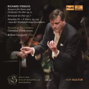 Image of Richard Strauss Konzert Fur Horn Und Orchester Es-Dur Op 11/ - Volume 44 by Richard Strauss CD Album