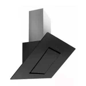 Image of ART28344 90cm Eclipse Angled Glass Cooker Hood