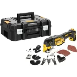 Image of DEWALT - DCS356NT 18v xr Brushless 3 Speed Multi Tool + 35 Accessories & Case