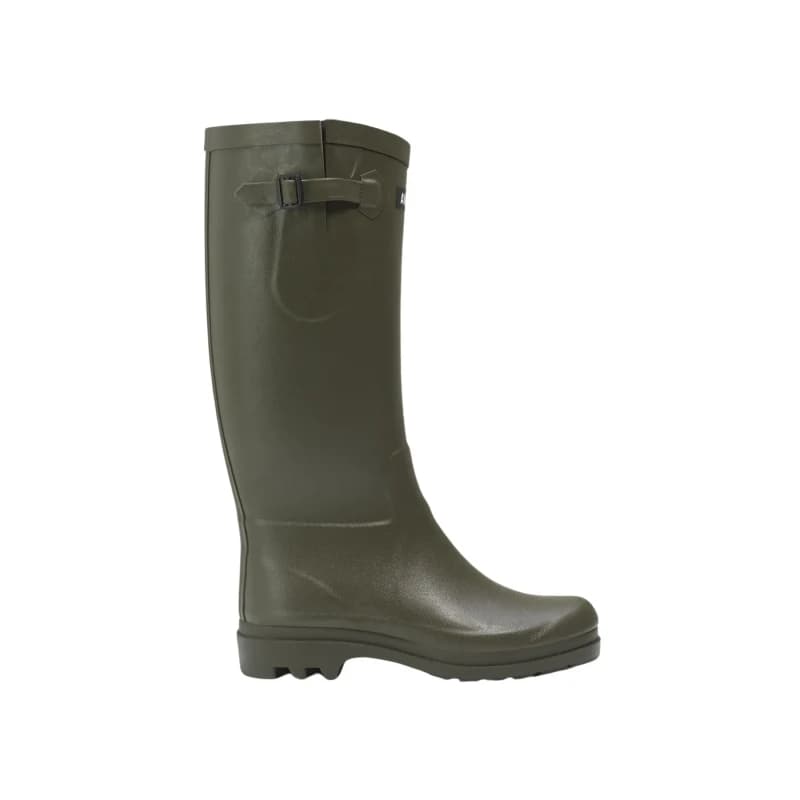 Image of Aigle Aiglentine 2 NL Rubber Womens Calf Length Boots - Kaki - Size:UK 5
