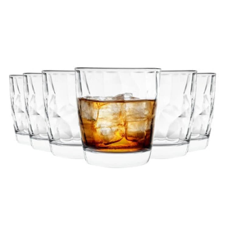 Image of Bormioli Rocco Diamond Water Glasses - 300ml - Pack of 6 Clear