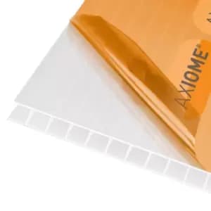 Image of Axiome Opal 10mm Twinwall Polycarbonate Roofing Sheet - 690 x 5000mm