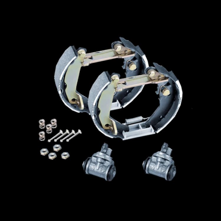 Image of TRW GSK1150 Brake Set, drum brakes with wheel brake cylinder, Superkit Brake Set,drum brakes (3859)