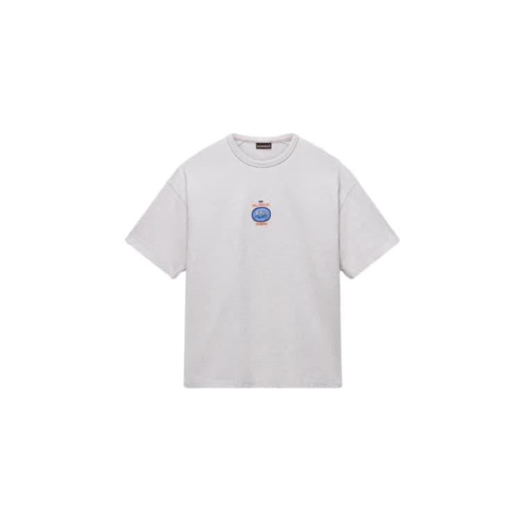 Image of T-Shirt Napapijri Krous Gris Male S