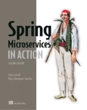 Image of microservices in action
