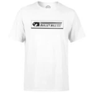 Image of Nintendo Mario Kart Bullet Bill Speed Trial Mens White T-Shirt - L - White
