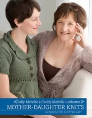 Image of Mother daughter knits by Sally Melville