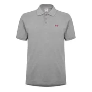 Image of Levis Short Sleeve Polo Shirt - Grey