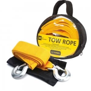Image of AA Car Essentials Tow Rope 4m 3.5 tonne Max