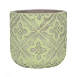 Image of Lime Green Plant Pot