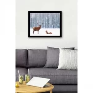 Image of SC0440 Multicolor Decorative Framed MDF Painting