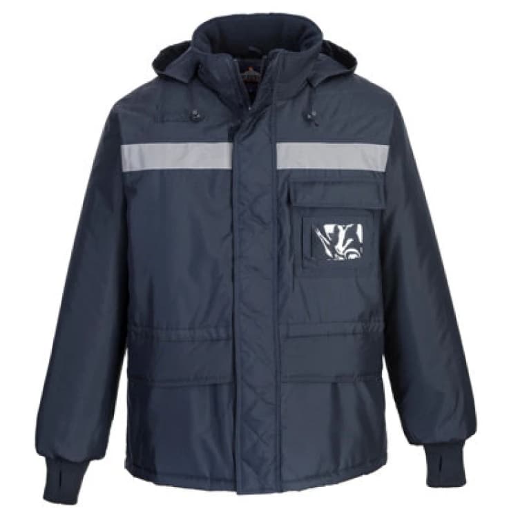 Image of Portwest ColdStore Jacket CS10NARXXXL Colour: Navy