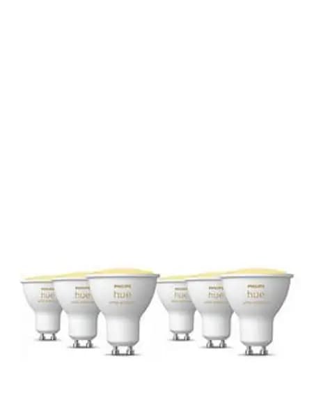 Image of Philips Hue HB - Philips Hue WA 4.3W GU10 6Pack 929001953314-KTO