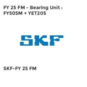 Image of FY 25 FM - Bearing Unit : FY505M + YET205
