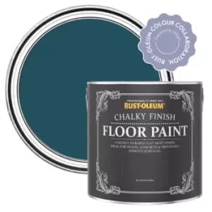 Image of Rust-Oleum @Around.Robyn, Floor Paint - Commodore Blue - 2.5L