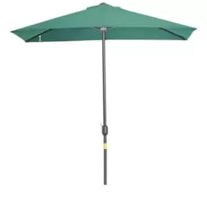 Image of Outsunny 3m Half Round (base not included) - Green