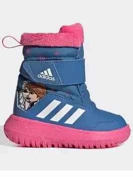 Image of adidas Infant Winterplay Frozen, Blue/White, Size 5