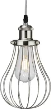Image of KnightsBridge Pendant Cage - Brushed Chrome