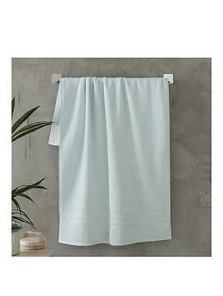 Image of Catherine Lansfield Zero Twist Towel Range Black TY4YG Unisex Bath Sheet
