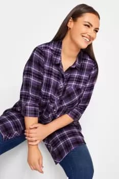 Image of Printed Boyfriend Shirt