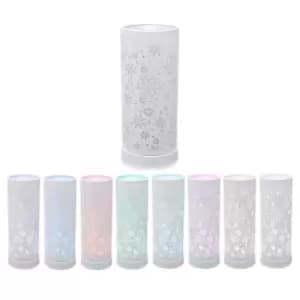 Image of 25.5cm LED Snowflake Oil Burner