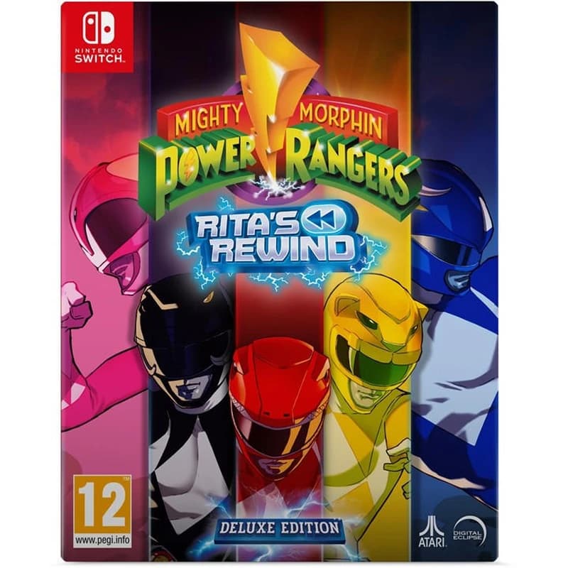 Image of Mighty Morphin Power Rangers Rita's Rewind Deluxe Edition Nintendo Switch Game