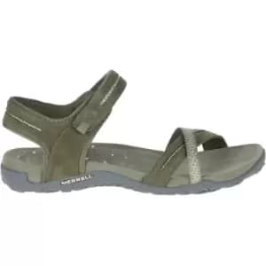 Image of Merrell Womens/Ladies Terran Cross II Sling Leather Slingback Sandals UK Size 4 (EU 37, US 6)