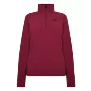 Image of Reebok Zip Fleece Top - Pink