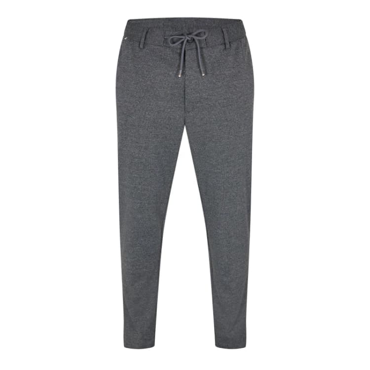 Image of Boss Mens Kane-Ds Straight Leg Trousers Medium Grey male 34