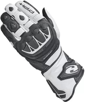 Image of Held Evo-Thrux II Motorcycle Gloves, black-white, Size 2XL, black-white, Size 2XL