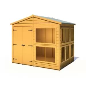 Image of Shire 8 x 6ft Sun Hut - Garden & Outdoor