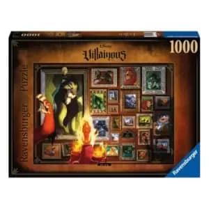 Image of Disney Villainous Jigsaw Puzzle Lion King - Scar (1000 pieces)