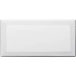 Image of Wickes Metro White Ceramic Tile 200 x 100mm