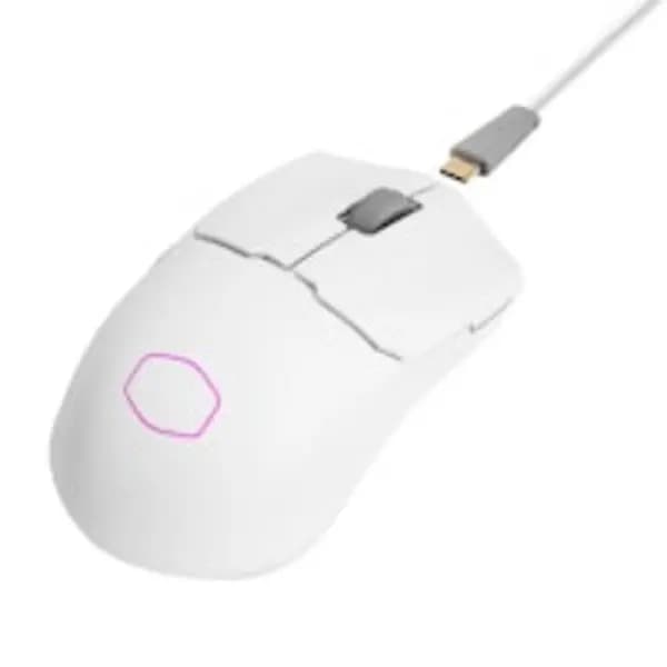 Image of Cooler Master MM712 Hybrid Wireless Ultra Light RGB Gaming Mouse - White