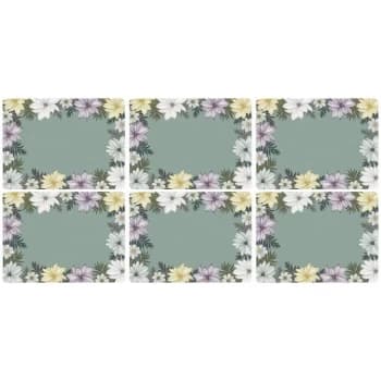 Image of Pimpernel Set of 6 Placemats - Atrium