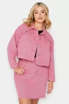 Image of Cropped Denim Jacket