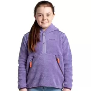 Image of Craghoppers Girls Mitson Hood Over Head Fleece Jacket 7-8 Years - Chest 24.75-26.5' (63-67cm)
