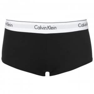 Image of Calvin Klein Boy Shorts - Black