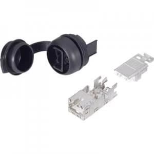 Image of Weidmueller 1018820000-1 IE-FCM-RJ45-FJ-B RJ45 Socket, built-in