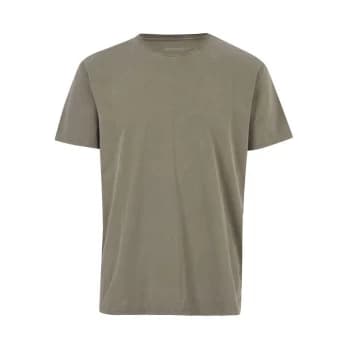 Image of AllSaints Bodega Short Sleeve Crew - TARRAGON GREEN